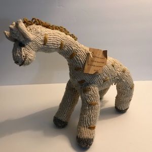 Hand Knitted Wool Giraffe Kenya